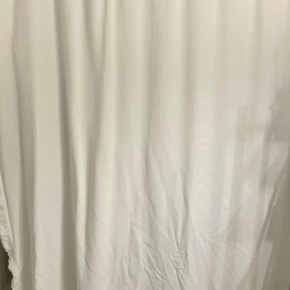 Elegant White Shower Curtain